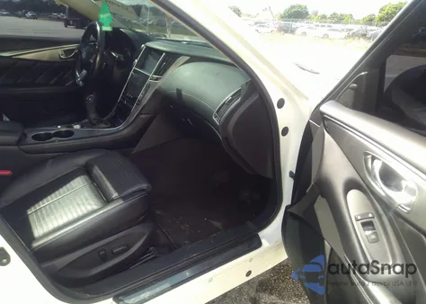 2018 Infiniti Q50 3.0T Sport z USA, uszkodzony, nr VIN JN1EV7AP5JM363984